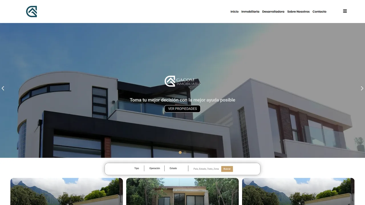 Gacom — Real Estate · Broker & Developer