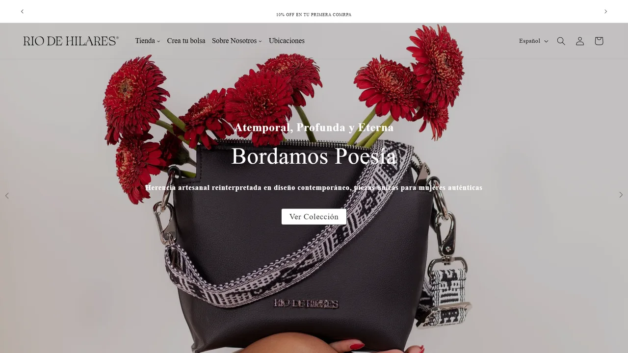 Río de Hilares — Handcrafted Handbags