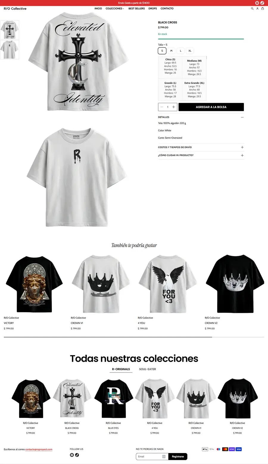 Product page